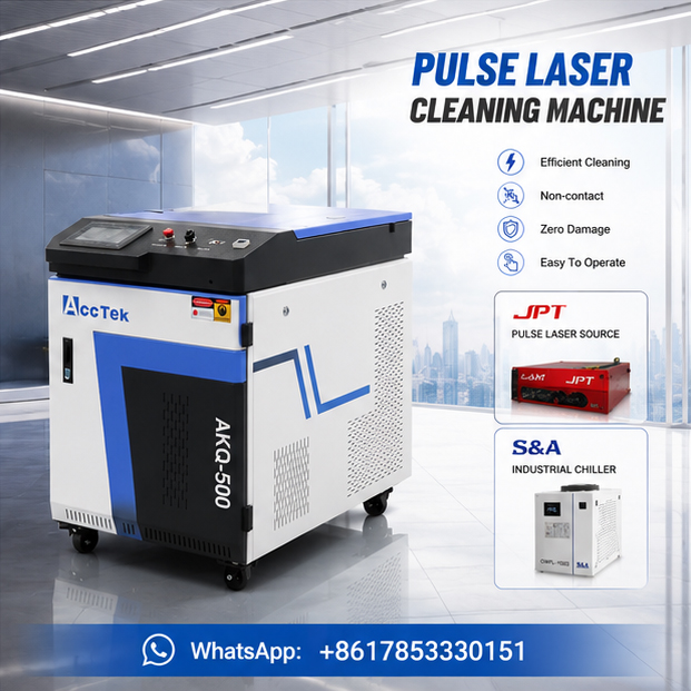 Industrial Laser Paint Removal - Macchina per la pulizia laser ad