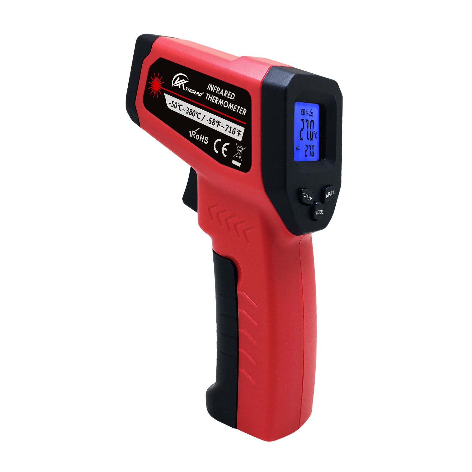 Industrial Laser Sensor - Termometro elettronico industriale LCD senza contatto-50