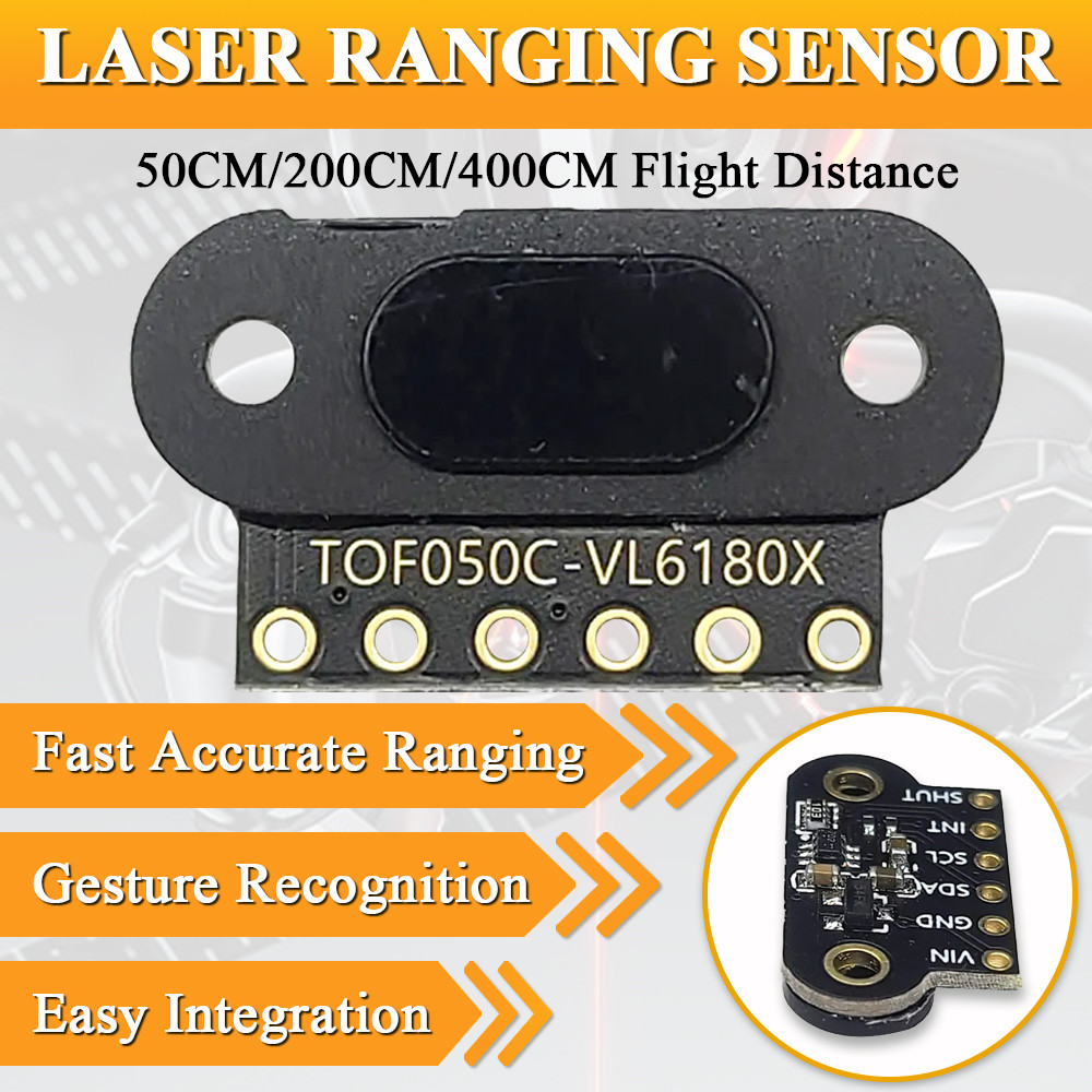 Industrial Laser Sensor - Modulo sensore di portata laser per