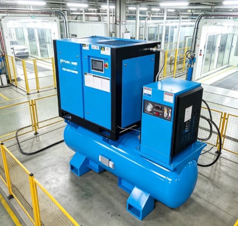 Compressore a vite raffreddato - Quality Industrial Laser Cutting recensione e prezzo