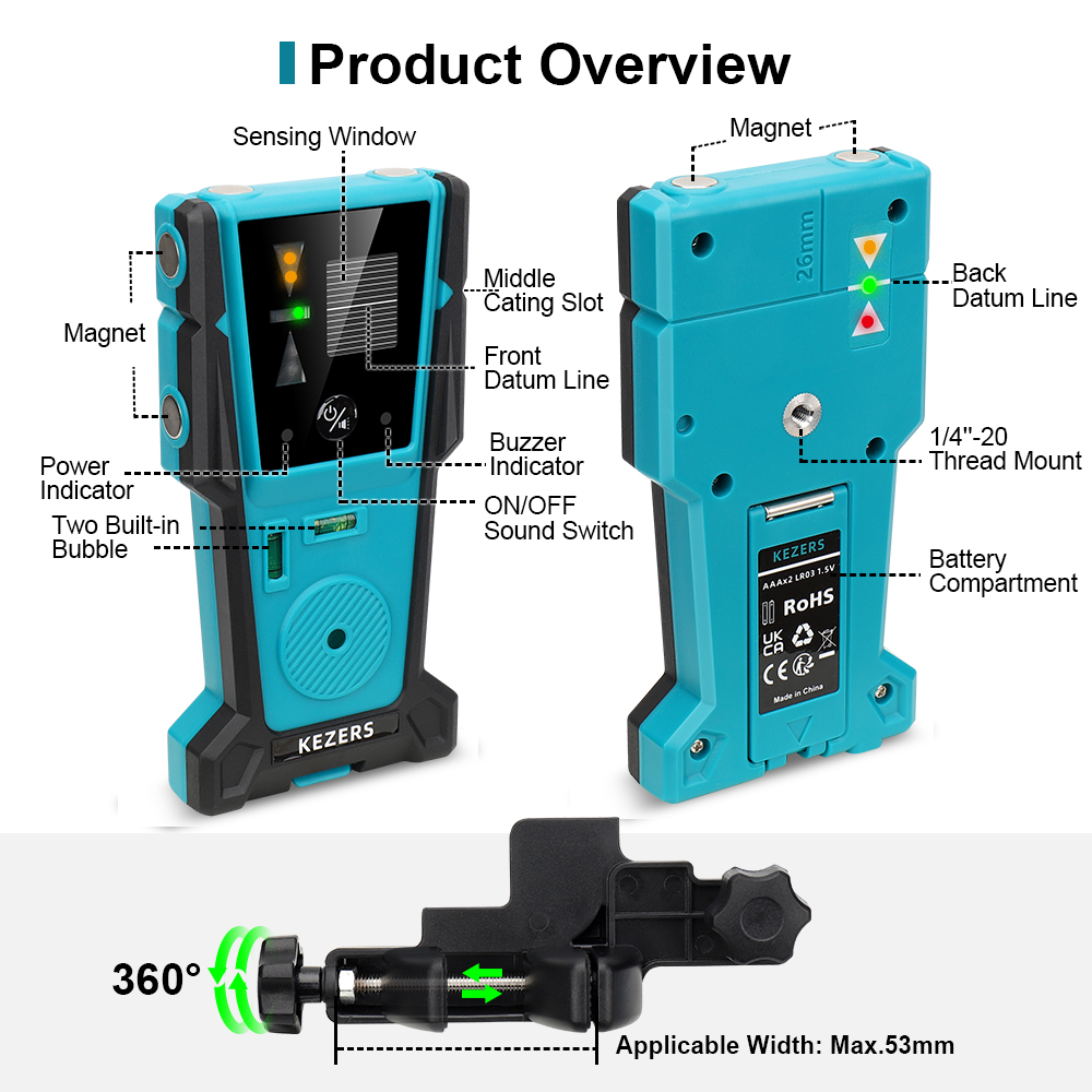 KEZERS Rivelatore ricevitore l - Industrial Laser Sensor recensione e prezzo