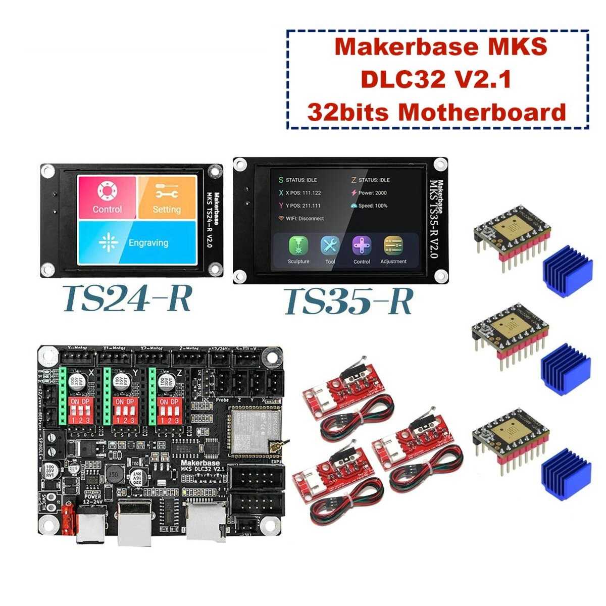 Makerbase MKS DLC32 V2.1 32 bi - Industrial Laser Sensor recensione e prezzo